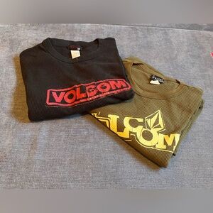 Volcom Men’s Long Sleeve Waffle Tees